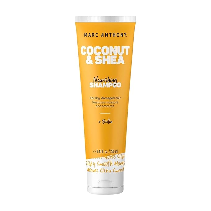 Marc Anthony Oil Shea Butter Hydrating Shampoo Ounces, Coconut, 8.4 Fl Oz