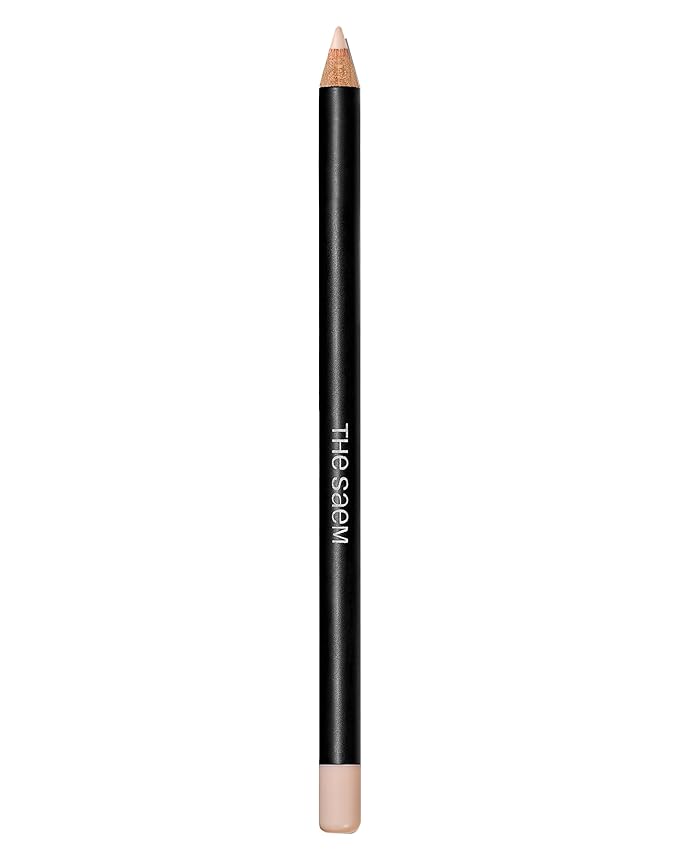 THESAEM Cover Perfection Ideal Concealer Pencil 0.04oz - 1.0 Clear Beige for Cool-Toned Skin 19-21 - Slim Multi-Use Pencil for Blemishes, Dark Circles & Touch-Up - Korean Makeup Concealer Stick