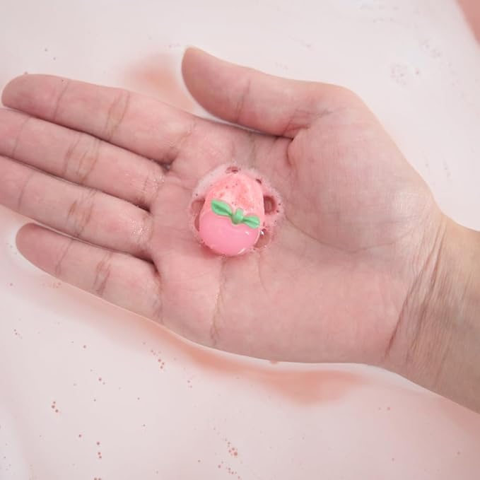 Fruit-Shaped Bath Bombs for Kids, Teen Girls & Boys – XL Scented Bath Bombs with Surprise Toy Inside, Natural Non-Toxic 6 Pack Gift Set for Birthdays & Valentine’s Day