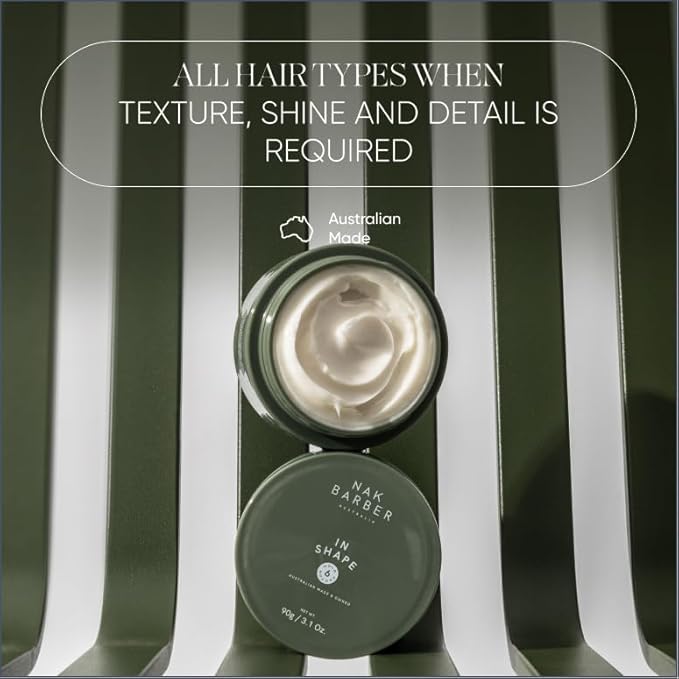 NAK Barber In Shape 90g - Styling Clay for Men Hair