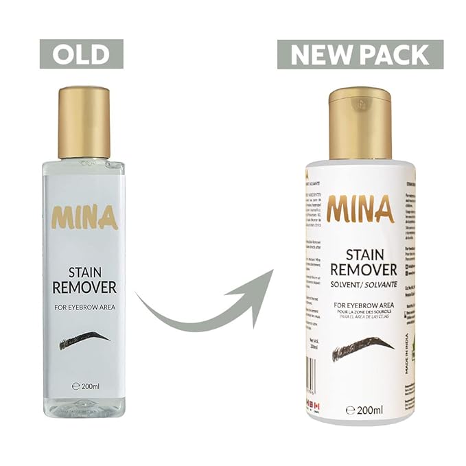MinaiBrow Black Natural Spot Coloring