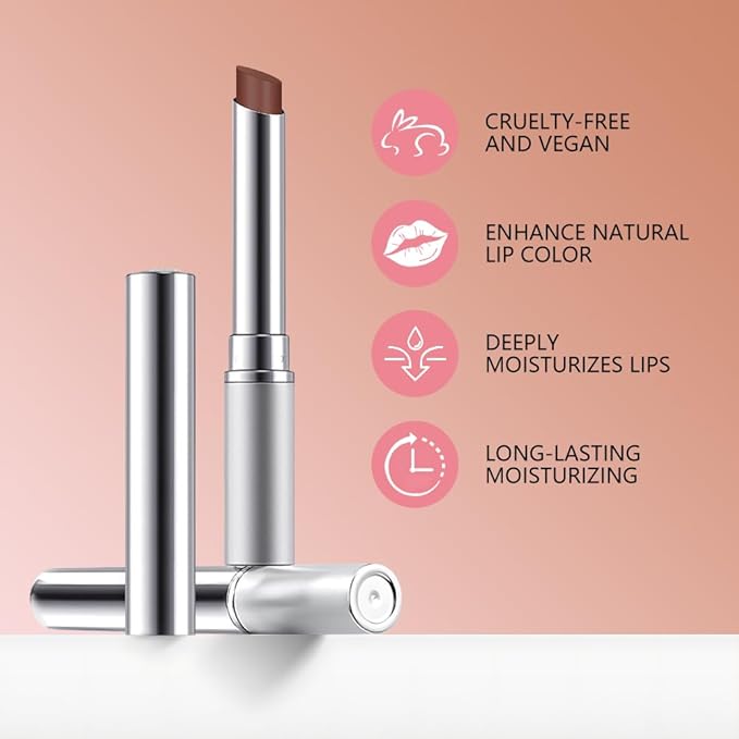 FeiCuiYun Nude Brown Honey Tinted Lip Stain Lip Balm Lip Gloss Lipstick, Sheer Hydrating Lip Stains Tint, Moisturizing Lip Color for All Skin Tones, Nourishing Lip Balm with Natural Black Cherry