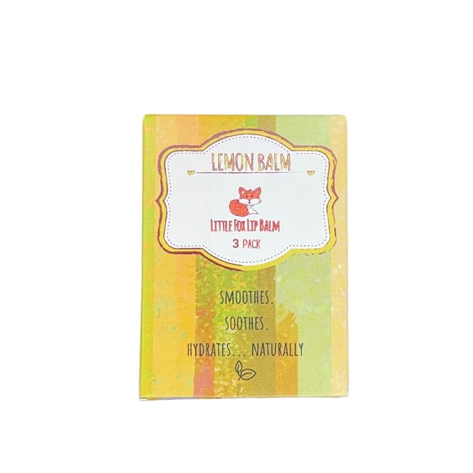 Lemon Balm Three Pack. Organic Lip Plant