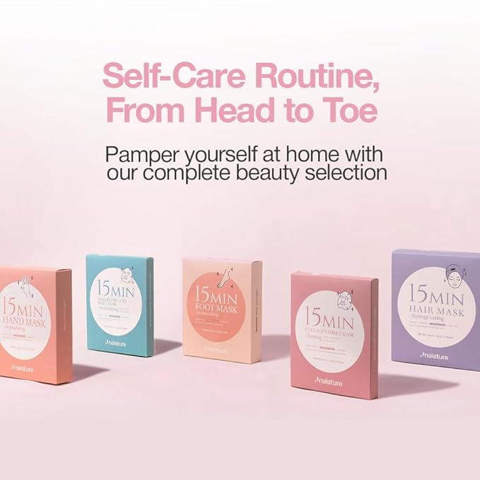Naisture 15 Min Hand and Foot Mask (10pc): Hydrating Korean Spa Kit Essentials for Moisturized Hands and Feet