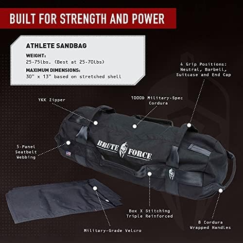 Brute Force Athlete Sandbag 25-75 lbs