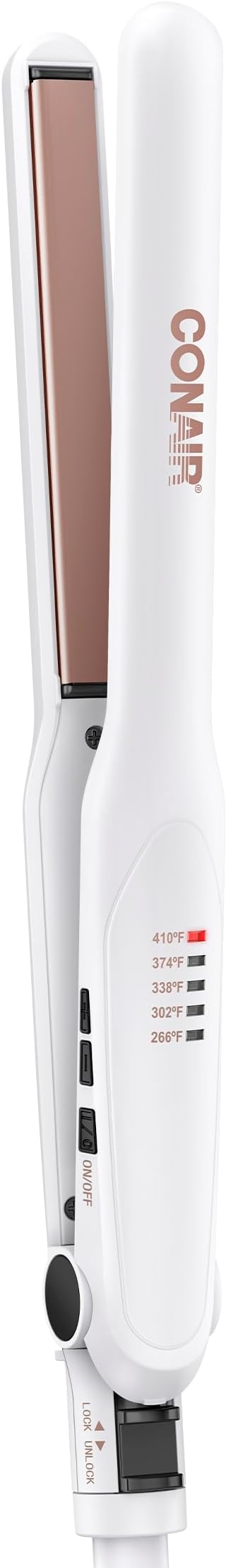 Conair Double Ceramic Flat Iron, 1/2-inch