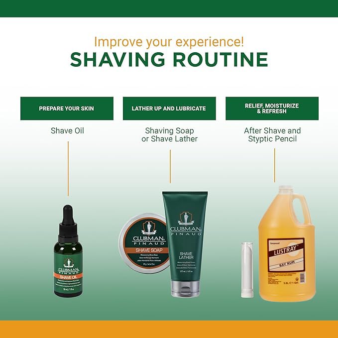 Clubman Lustray Bay Rum After Shave, 1 Gallon