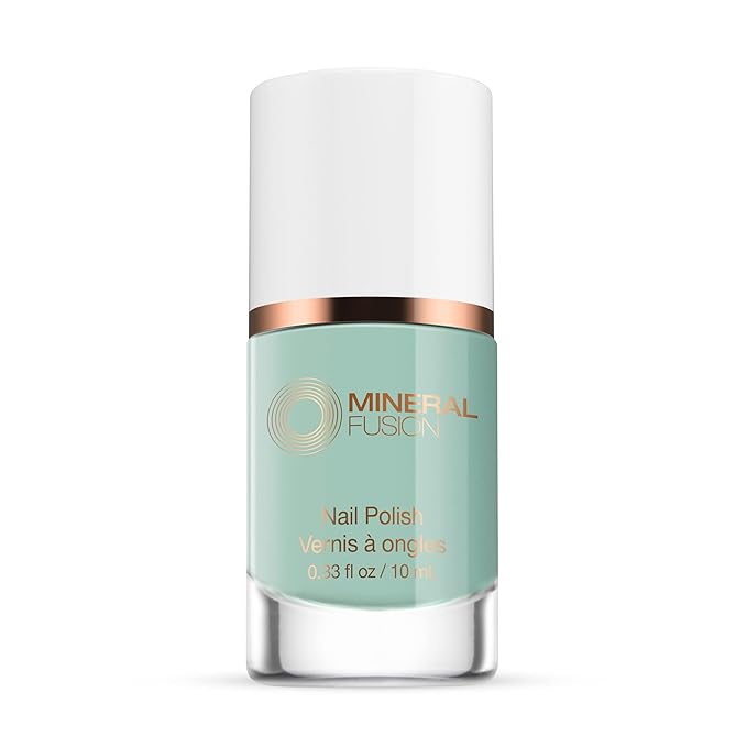 Mineral Fusion Nail Polish, Light Pale Green, Mint To Be Mint to Be 0.33 Fl Oz (Pack of 1)