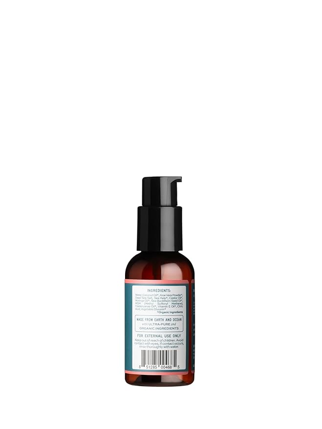 Aleavia Travel Size Purifying Facial Cleanse – Fragrance-Free Organic & All-Natural Prebiotic, Vegan Face Wash – Nourish your Healthy Skin Microbiome – 2 oz. (New Formula)