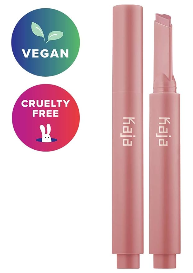 Kaja Lip Gloss - Heart Melter | High-shine, Glossy Finish, Moisturize, 07 Let's Chill, 0.04 Oz