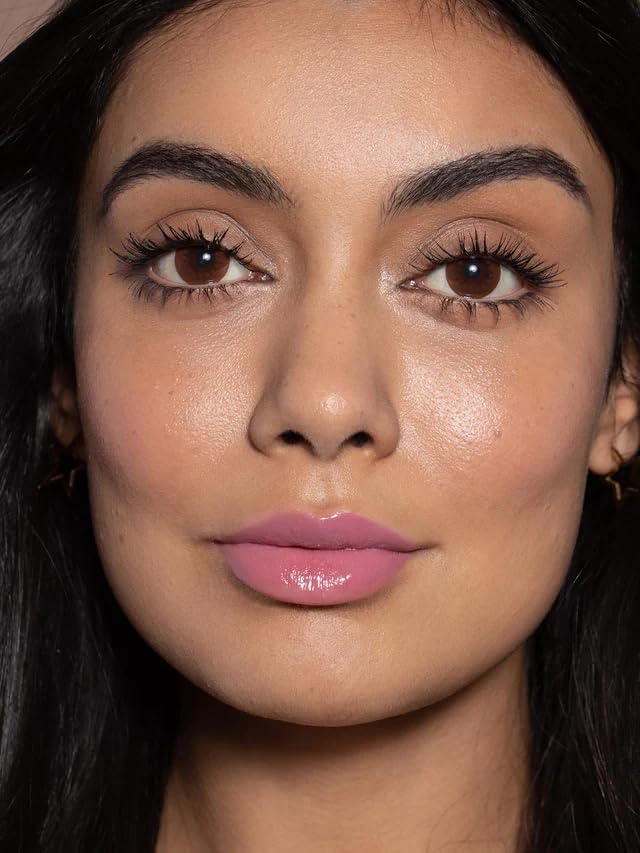 ILIA - Balmy Gloss Tinted Lip Oil | Non-Toxic, Cruelty-Free, Vegan, Hyaluronic Acid, Non-Sticky for Moisturizing + Plumping (Maybe Violet, 0.14 fl oz | 4.3 ml)