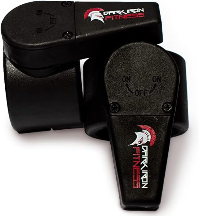Dark Iron Fitness Barbell Clamps 2 Inch - 1 Pair
