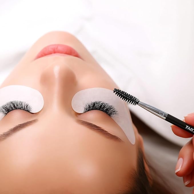 ZAQ Eyelashes Comb Curlers Makeup Brush, Mascara Wands Makeup Brushes Applicators Kits for Eyelash Extensions and Eyebrow Brush