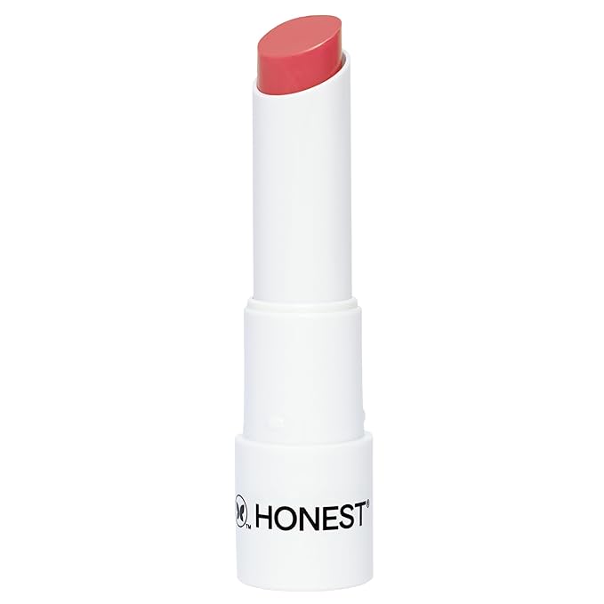 Honest Beauty Moisturizing Vegan Tinted Lip Balm, Antioxidant-rich, Acai Extracts, Avocado Oil, Paraben-Free, Cruelty Summer, Melon