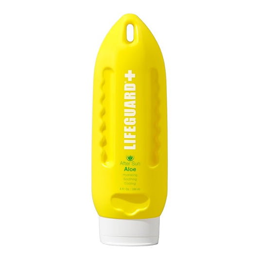 LIFEGUARD After Sun Aloe Gel - Cooling and Soothing Aloe Gel for After Sun Care and Sunburn Relief, Instant Hydration and Moisturizer, Lightweight Texture - 8 fl. oz.