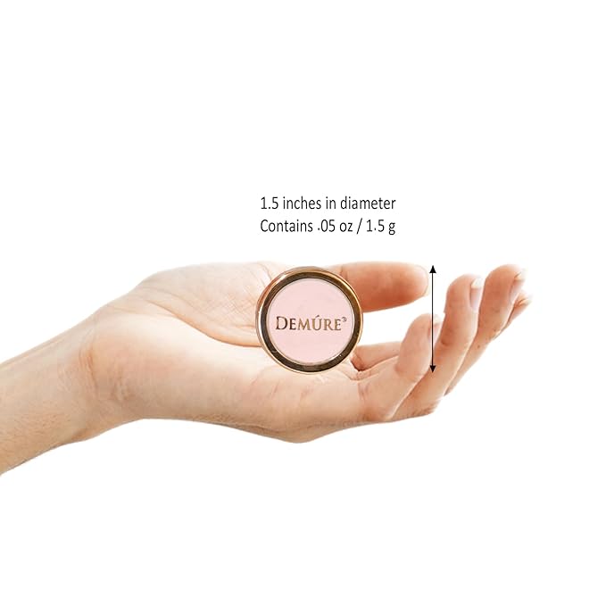 Demure Mineral Make Up (Golden Coral) Eye Shadow, Shimmer Eyeshadow, Loose Powder, Glitter Eyeshadow, Eye Makeup, Professional Makeup