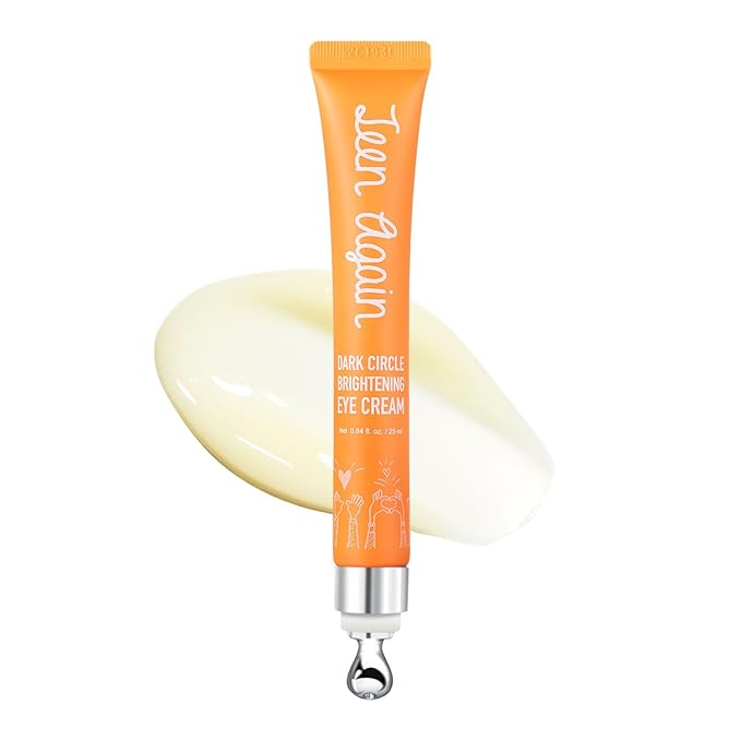 KSBC Look at Me Teen Again Dark Circle Eye Cream, Anti-Aging Line Smoothing Skin Care Treatment, Wrinkle Care, Cruelty Free, for Women and Men 0.84 fl. oz 25 ml