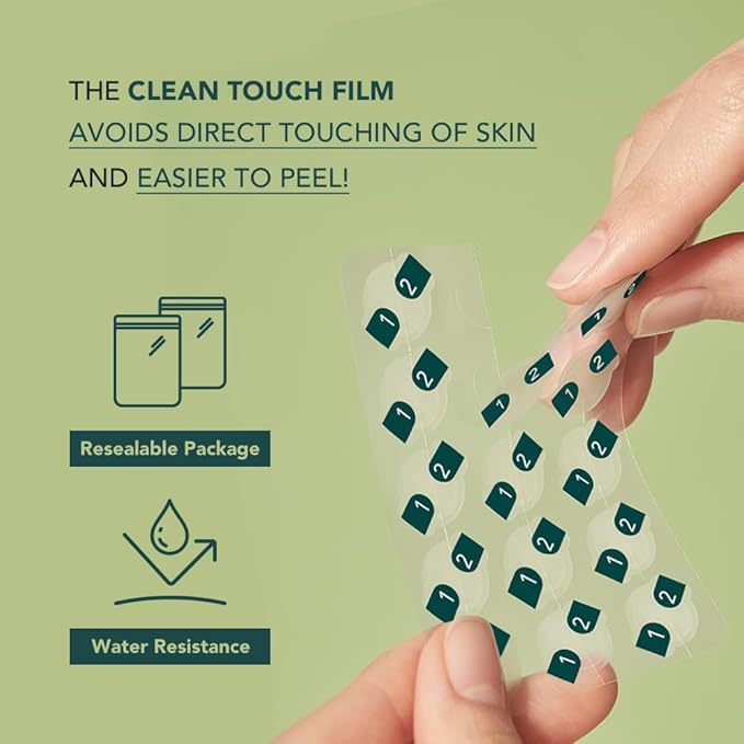 [SKIN&LAB] Clean & Easy Blemish Spot Patch (162 Count), Korean Pimple Patch, Hydrocolloid Spot for Acnes Blemishes, Two Sizes 10mm & 12mm, Made in Korea, Cruelty Free