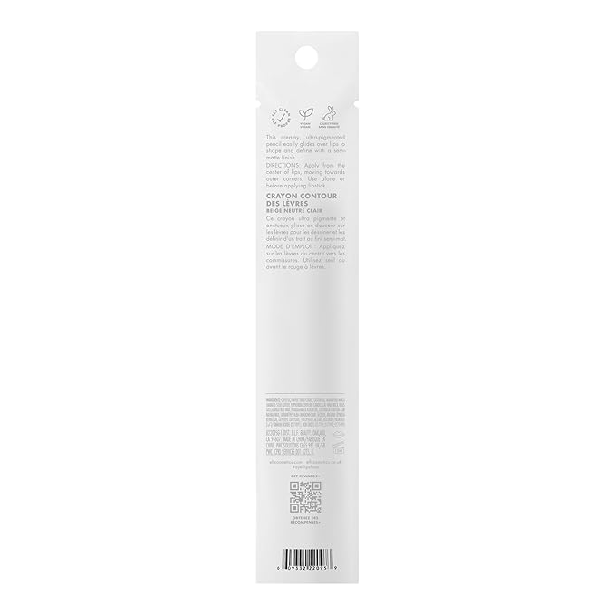 e.l.f. Cream Glide Lip Liner, Highly-Pigmented Pencil For Lip