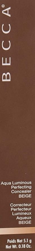 Becca Aqua Luminous Perfecting Concealer, Beige, 0.18 Ounce