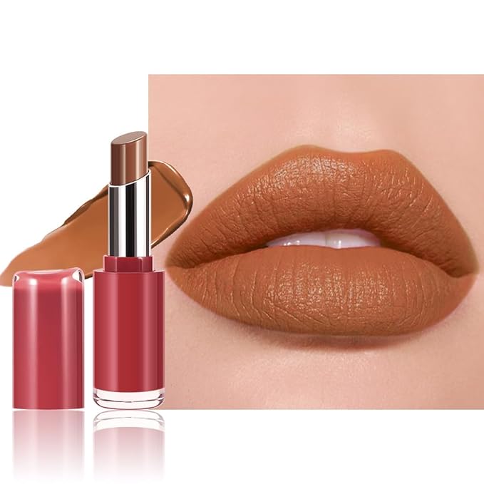 HHLTOH Honey Lipstick Tinted Lip Balm - Matte Tint Cream Lipsticks for All Skin Tones, Hydrating Lip Stain, Can be Buildable Blendable Nourishing Moisturizing Suitable for Women to Every Day Makeup 07