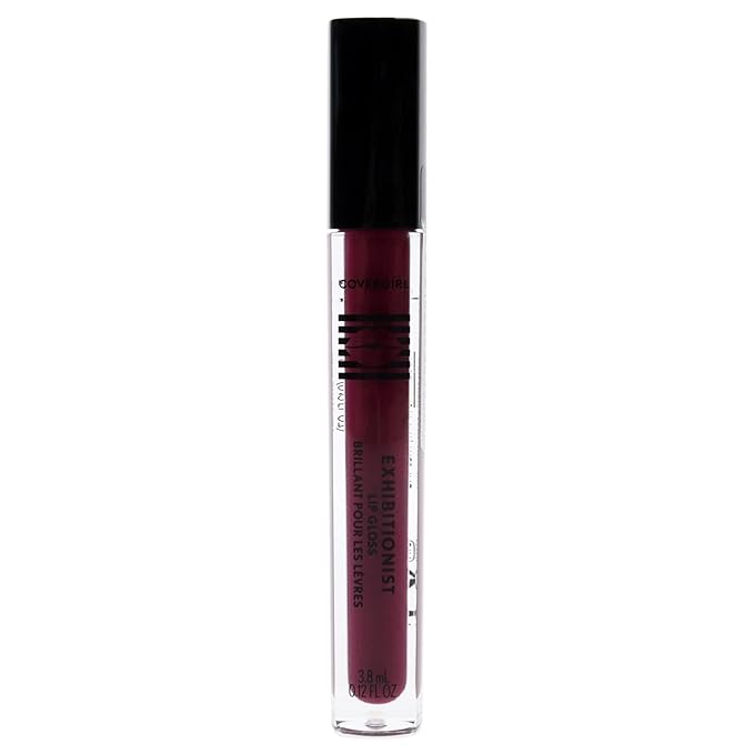 COVERGIRL Exhibitionist Lip Gloss, Adulting, 0.12 Fl Oz