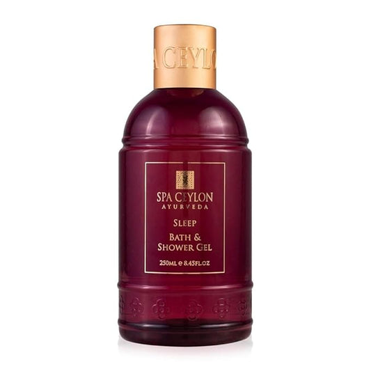SPA CEYLON SLEEP Bath & Shower Gel | Mild Cleansing Formula | Calming & Relaxing | Nourishes Skin | 100% Vegetarian | Suitable for all skin types