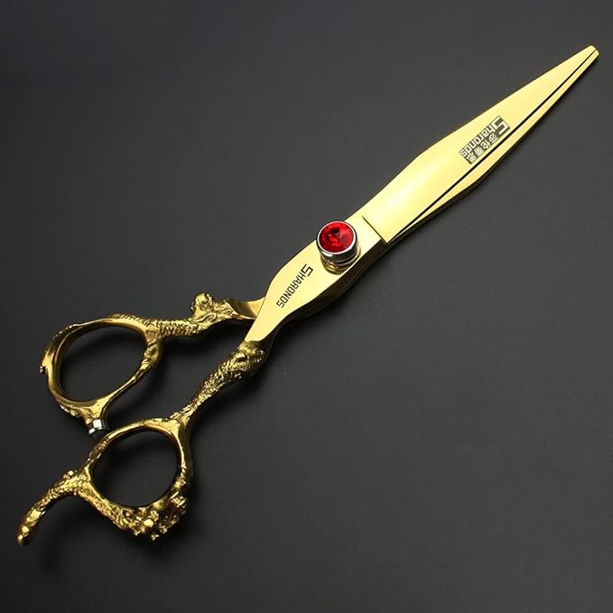 Hair Scissors 6/7/8/9-inch 440C High Hardness For Hairdressers Haircuts Cuttinging Scissors Professional Haircut (7-in cutting scissors)