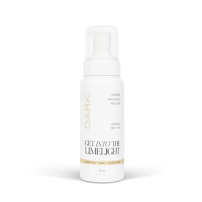 Dark Sunless Tanning Mousse