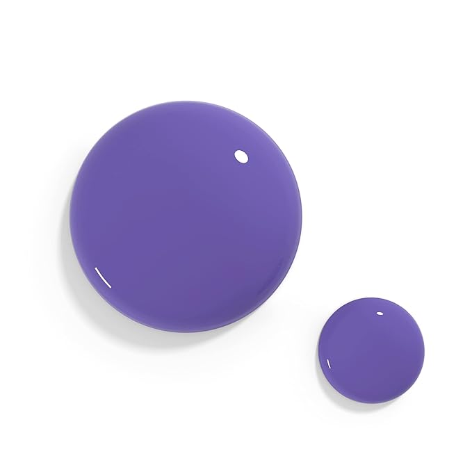 duri 799 Delicate Thoughts Nail Polish, Saturated Purple, Full Coverage, Glossy Finish, Quick Drying, 0.45 Fl Oz