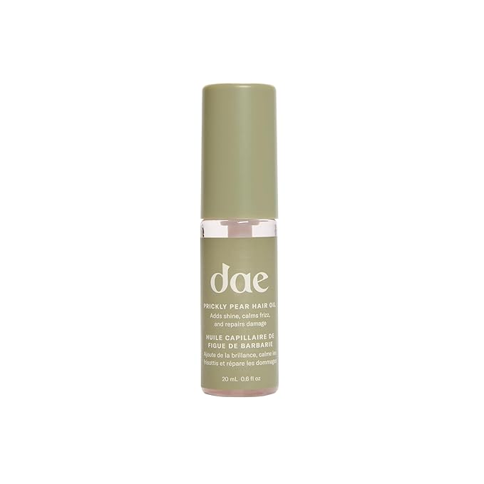 DAE Prickly Pear Hair Oil - Smooths Frizz, Hydrates, Prevents Breakage, Detangles, & Adds Shine (0.6 oz)