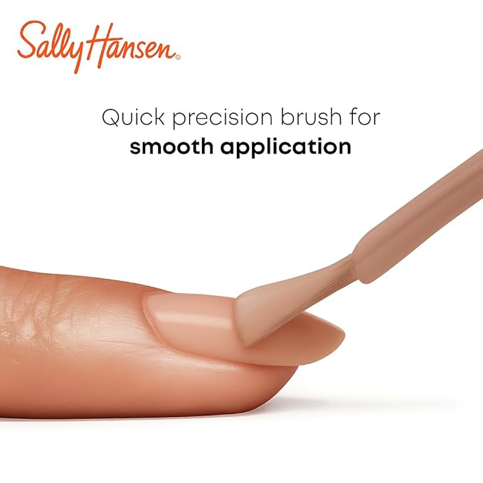 Sally Hansen Miracle Gel Salon Quality Nail Polish | Gel-Like Formula, Two-Step System, No UV Light Needed, Long Lasting | Opaque, Crème | 190 Road Less Traveled | Warm Beige Nail Polish