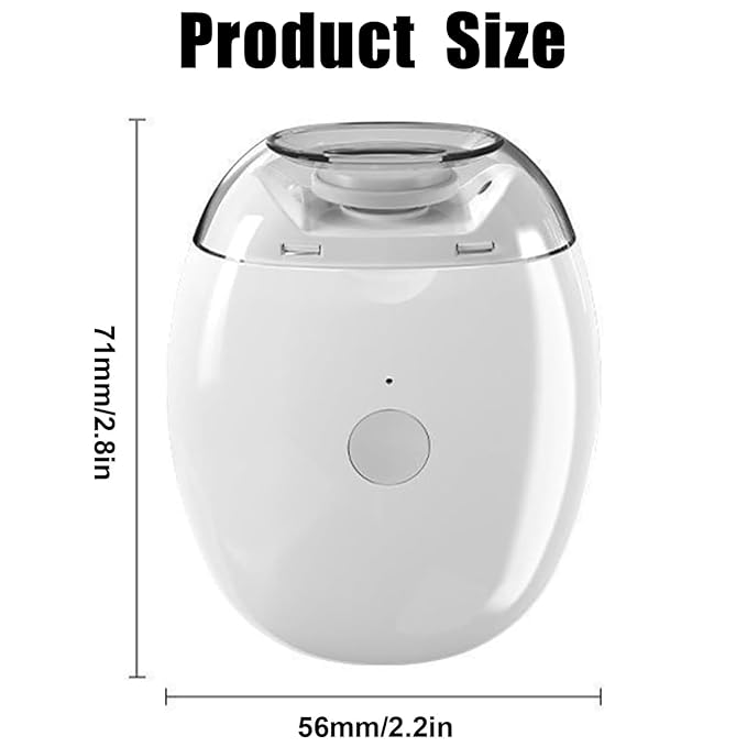 Automatic Electric Nail Clipper,2026new Automatic Finger Nail Grinder with LED Light and 3 Speeds,Electric Nail Clippers for Seniors,Small, Portable and Silent,Suitable for Seniors,Adult and Children