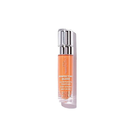 HydroPeptide Perfecting Gloss, Lip Plumping Gloss & Hydrating Treatment, Volumizing Collagen-Boosting Enhancer with Hyaluronic Acid & Peptides, Berry Breeze, 0.17 Ounce
