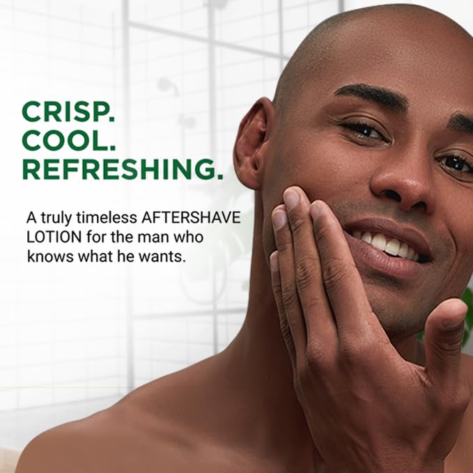 Clubman Lustray Menthol Face & Scalp Rub, Refreshing Menthol Formula for Cooling Sensation and Invigorating Care, Ideal for Post-Shave Use, 1 Gal, 1-Pack