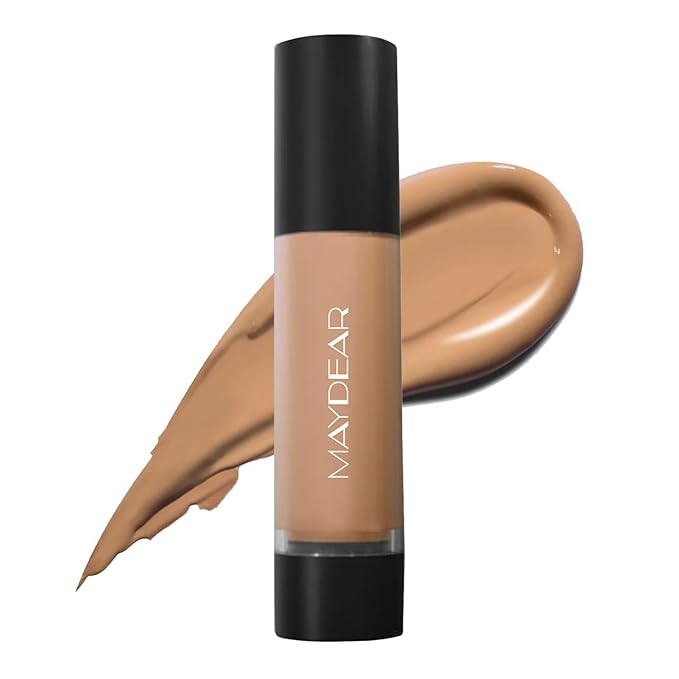 Maydear Tinted Moisturizer for Face, Matte Finish, Hydrating, Toffee, 1.(50ml) 7 oz