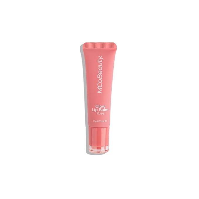 MCoBeauty Glow Lip Balm, Rose, Nourishing