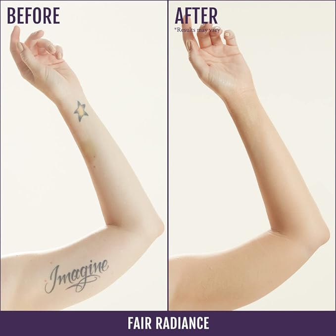 Westmore Beauty Body Coverage Perfector – Waterproof Leg & Body Makeup/Bronzer For Women - Best Tattoo Cover Up Makeup & Tattoo Concealer - 7 Oz Fair Radiance