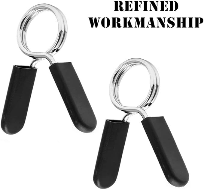 3 Pieces Barbell Spring Clip Weight Bar Clips