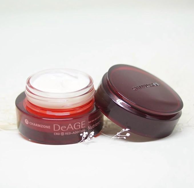CHARMZONE DeAge Red Addition Korean Skincare Set of 3 – Anti-Aging Red Wine Face Care with Toning Water, Emulsion & Cream – Hydrating, Nourishing, Gift-Ready (10.98 fl. oz)