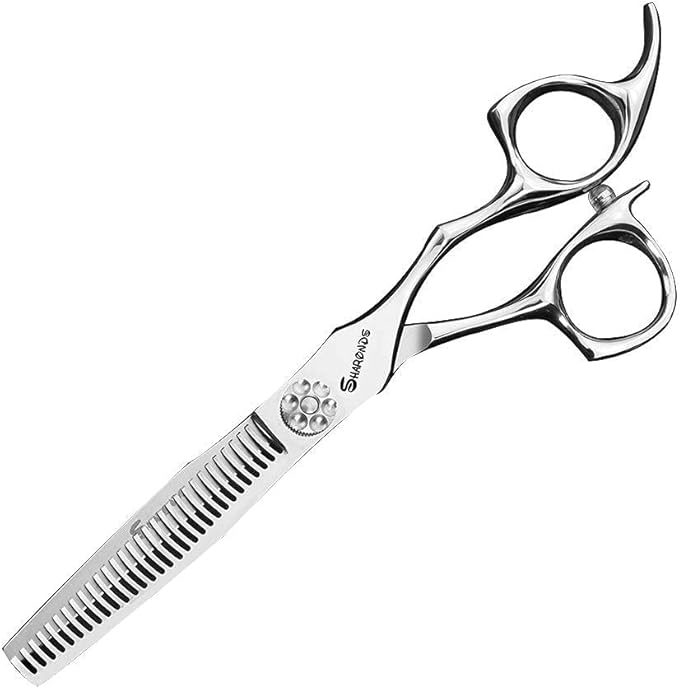 Sharonds 6" Hair Cutting Scissor Set Professional Hairdressing Scissors Barber Tools Set + Scissors Box Comb Adjuster (Set)