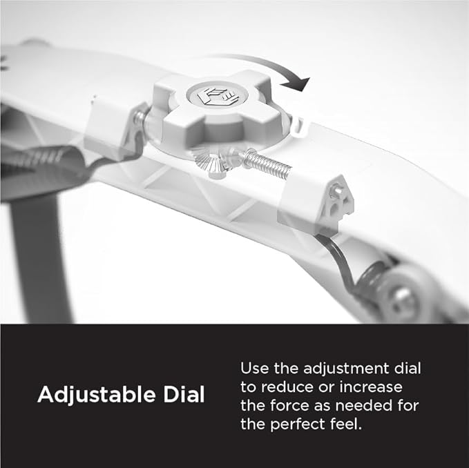 ROLL Recovery R8 Plus (Alpine White) - Deep Tissue Massage Roller