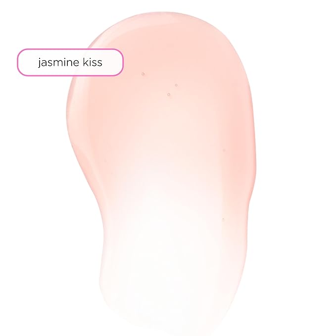 Pacifica Plumping Lip Gloss – Jasmine Kiss Flavored Lavender-Pink Tint Hydrating Lip Oil Balm, No-Tingle Volumizing Gloss with Shea Butter & Jojoba, High Shine Color, Vegan & Cruelty-Free 0.14oz