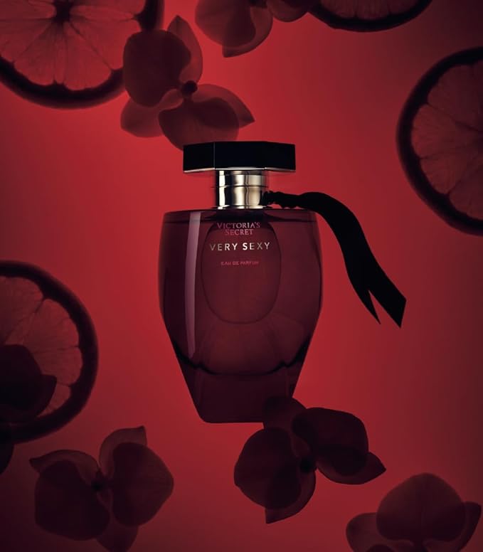 Victoria's Secret Very Sexy Eau de Parfum, Notes of Vanilla Orchid, Sun-Drenched Clementine & Wild Blackberry, Perfumes for Women (1.7 oz)
