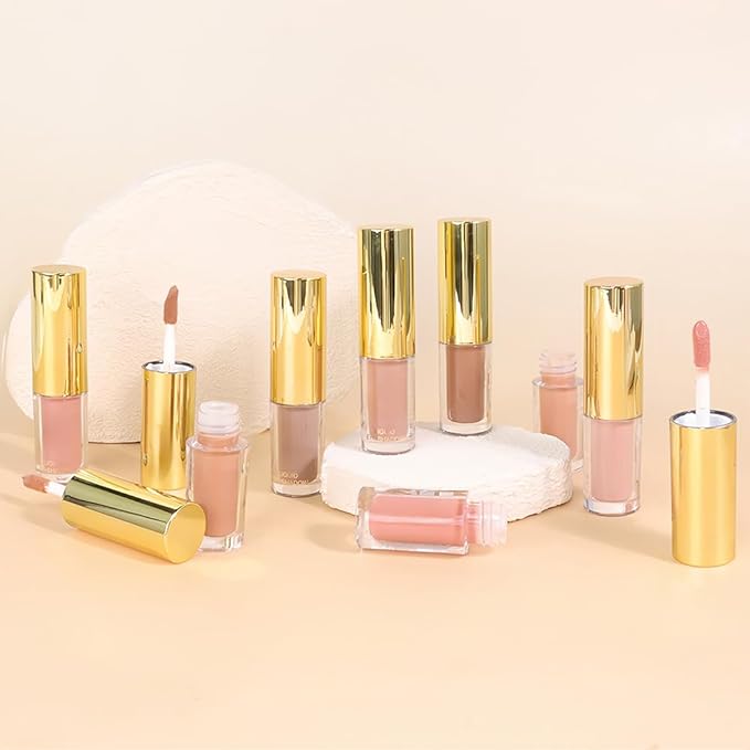 Apricot Matte Liquid Metallic Eyeshadow, Longwear Eye Shadow Makeup For Older Women, Buildable Highly Matte Eye Shadow Cream in Finishes, Vegan & Cruelty-Free, (05#Apricot)