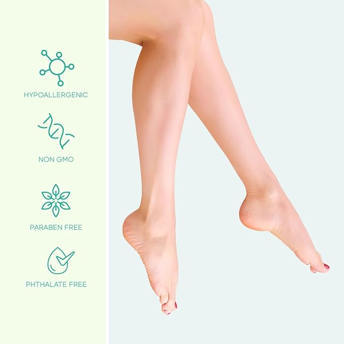Tea Tree & Mint Foot Masks - Fights Athlete's Foot, Detoxifies & Exfoliates, Cooling & Relaxing - Dermatologist Tested Korean Skincare - Clean Beauty, Cruelty-Free, All Skin Types - 3 Pairs