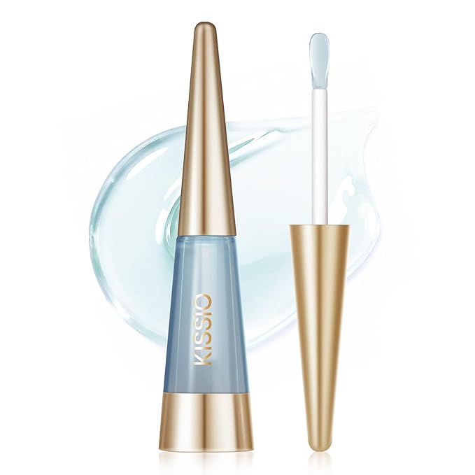 KISSIO PLUMP Lip Plumper,0.3 fl oz (9 ml),Maximum Plump with Ginger and Peptides,Extreme Lip Plumper,Hydrating and Plumping,Lips Lines Care,Lips Gloss,Beginner | Large capacity, Powerful Formula