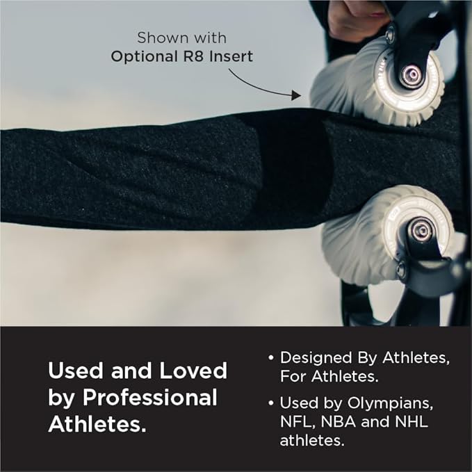 ROLL Recovery R8 Plus (Carbon Black) - Deep Tissue Massage Roller