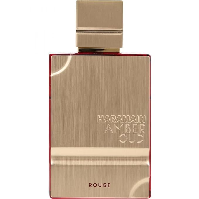 Al Haramain Amber Oud - Rouge for Unisex - Arabian Perfume for Women and Men - Long Lasting Floral Fragrance with Notes of Saffron, Jasmine & Musk - Arabic Eau De Parfum Spray - 4 oz EDP Spray