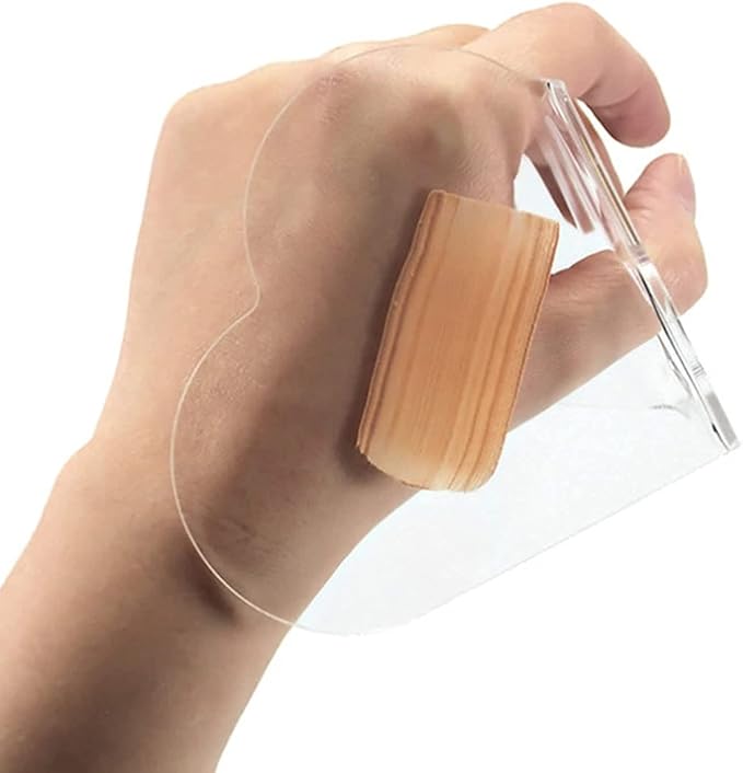 Clear Acrylic Palette Makeup Eyeshadow Foundation Lipstick Palette